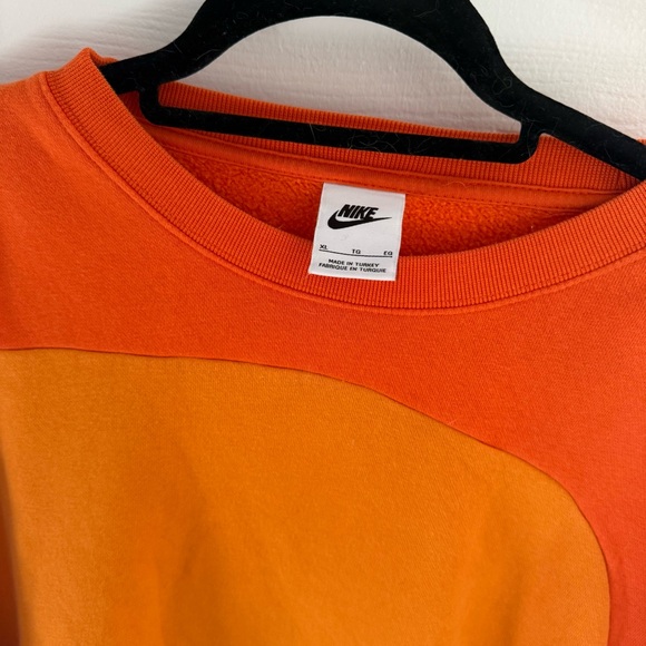 Nike Women’s Vibrant Orange Be You Sweatshirt - Picture 6 of 8
